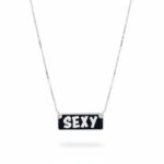 שרשרת SEXY מלבנית