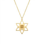 ⁦שרשרת מגן דוד מיוחדת עם ננו⁩ – תמונה ⁦2⁩
