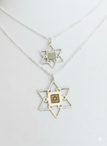 ⁦שרשרת מגן דוד מיוחדת עם ננו⁩ – תמונה ⁦3⁩